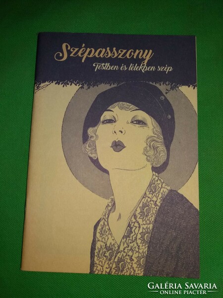 1910 cca SZÉPASSZONY testben és lélekben is szép REPRO női magazin nagyon szép állapot képek szerint
