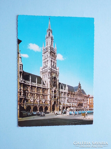 Postcard (12) - Germany (NSK) - Munich - Town Hall 1960s
