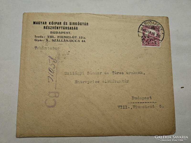 1930-as Levél Budapest