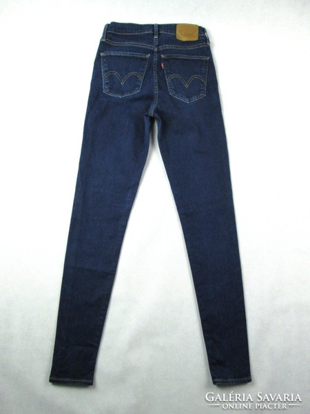 EREDETI LEVIS MILE HIGH SUPER SKINNY (W26 / L30) NŐI SZTRECCSES FARMERNADRÁG