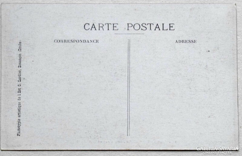 Besançon - Avenue Carnot   - antik fotó képeslap
