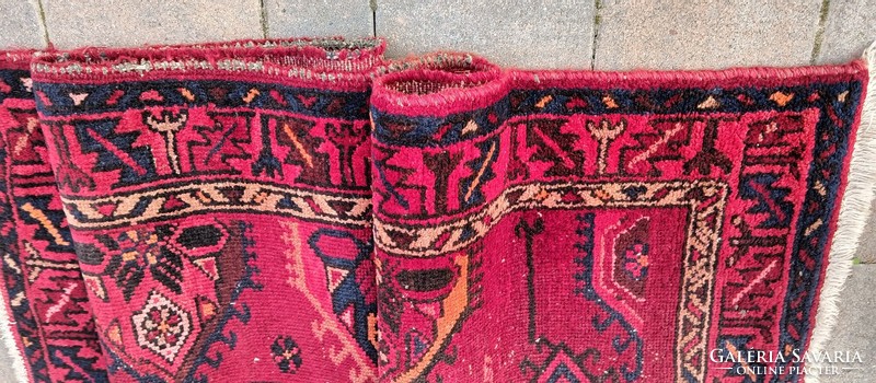 Hand-knotted Afghan nomad carpet is negotiable