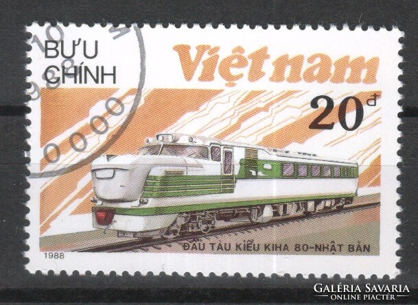 Vasút 0009 Vietnam  Mi 1968      0,30 Euró