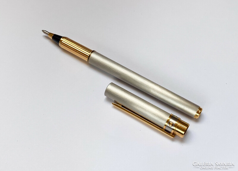 New condition cartier santos ballpoint pen for sale.