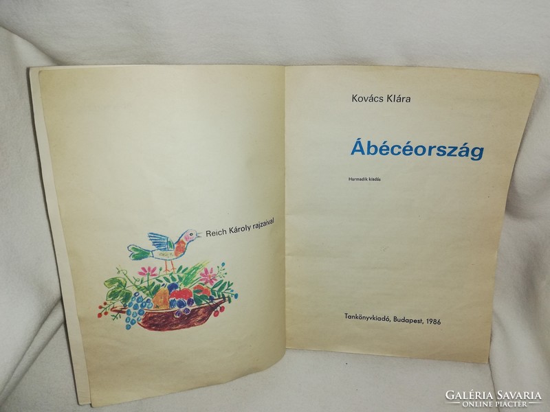 Ábécéország Kovács Klára meséskönyv 1986