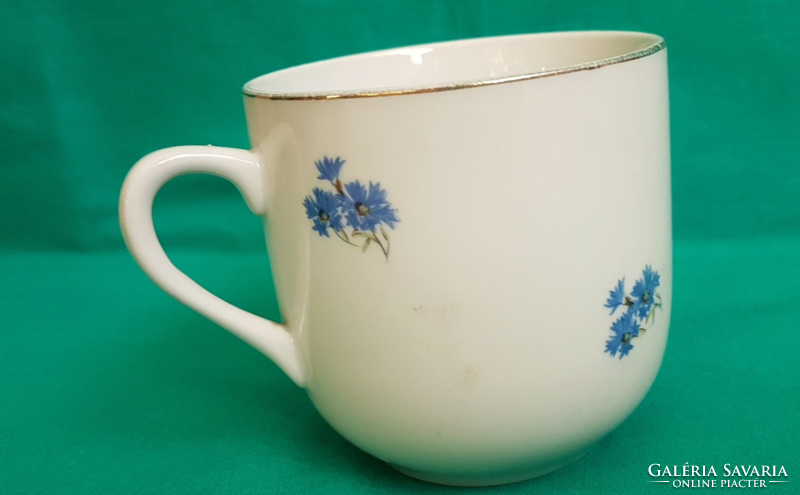 Charming small cornflower cup, tea mug, cocoa mug, marked