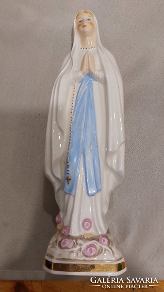 Szűz Mária német porcelán szobor