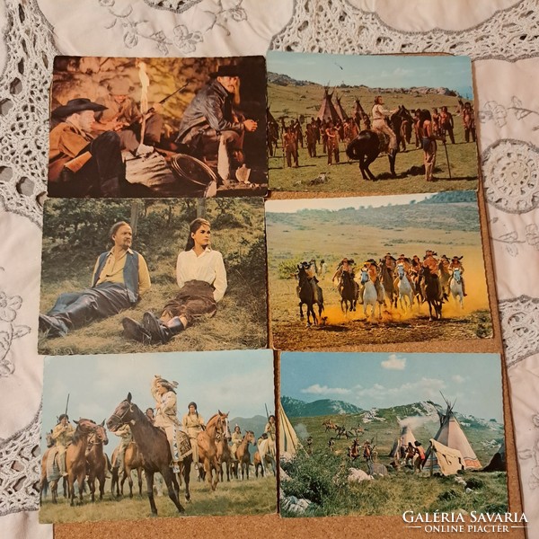 Winnettou képeslapok