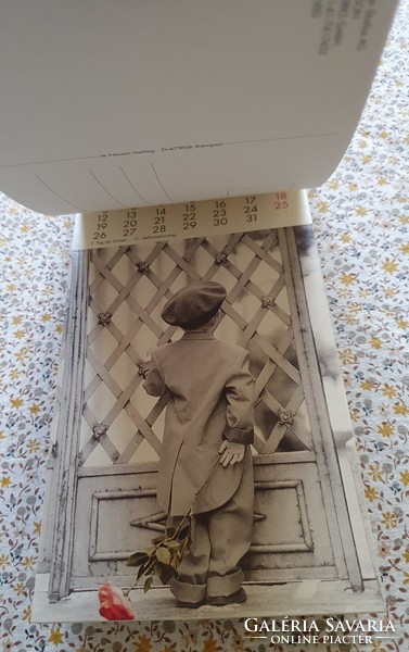 Kim Anderson 1998 naptár képeslap üdvözlőlap postatiszta gyermekportré