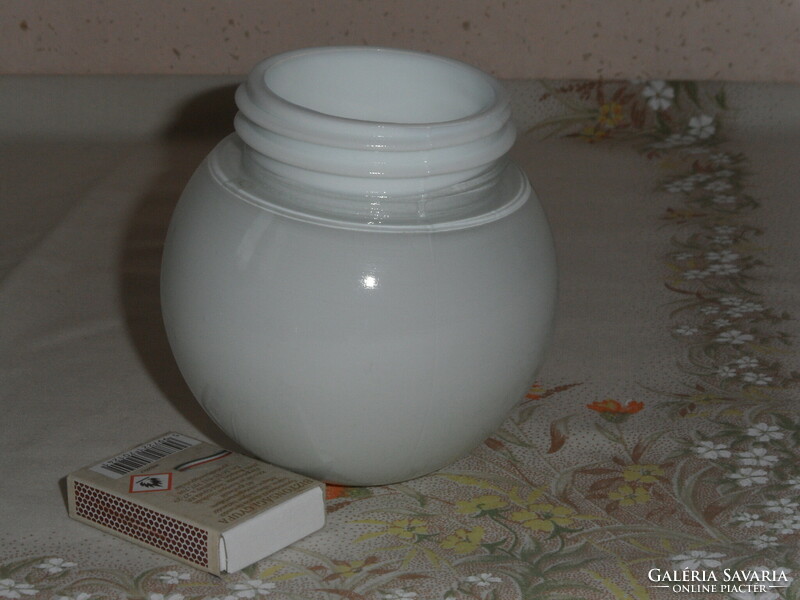 Smaller milk glass lampshade. Lampshade