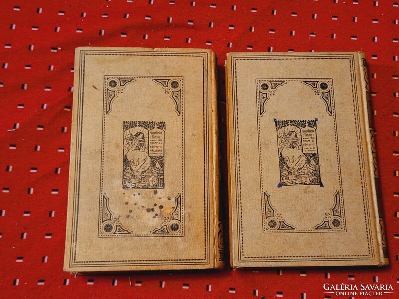 First Hungarian edition! 1903 Verne: the kip brothers i-ii. Trade bulletin k.K.-Collectors!