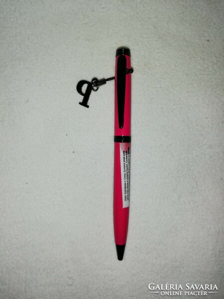 Playboy marked ballpoint pen in cyclamen color