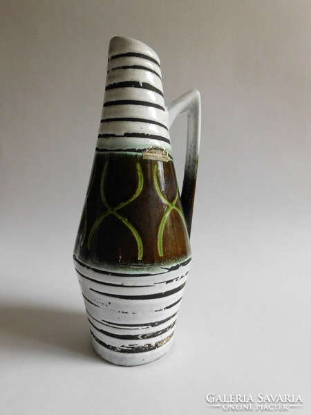 Scheurich retro ceramic vase 23.5 cm cm - mid century