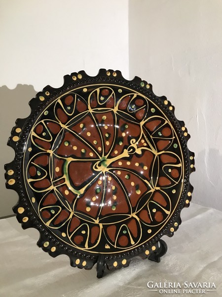 Decorative marked wall plate