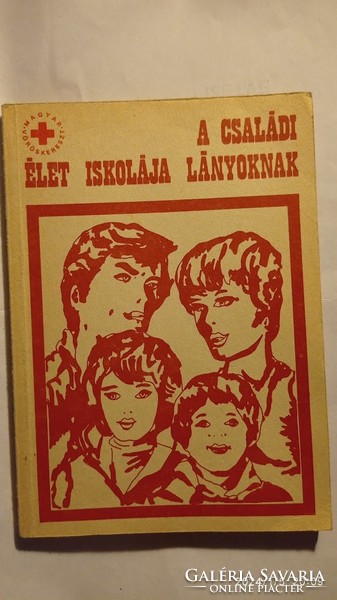 The school of family life for girls is a vintage educational book for teenagers and adults