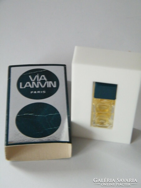 Via Lanvin mini parfüm dobozban