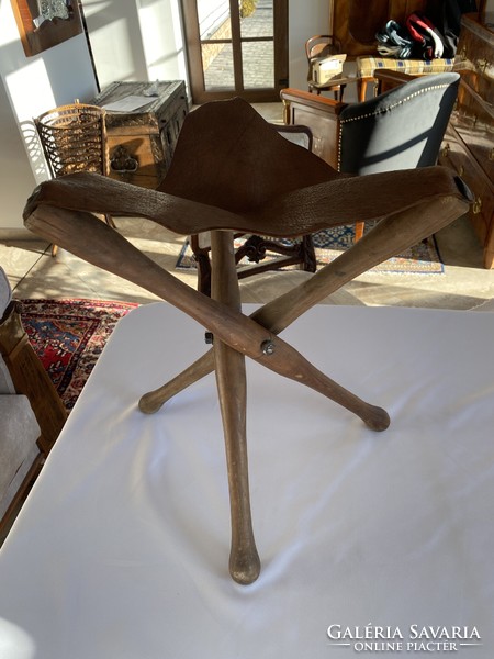 Ca.1940 Folding hunting chair