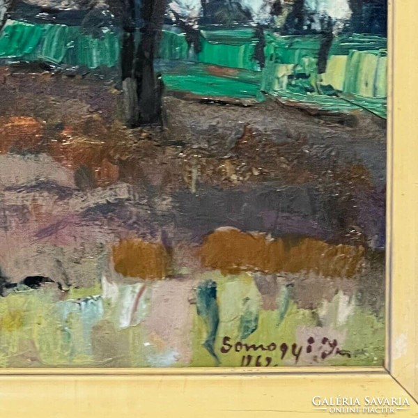 Imre Somogyi(1918 - 1999): vineyard hill f00238