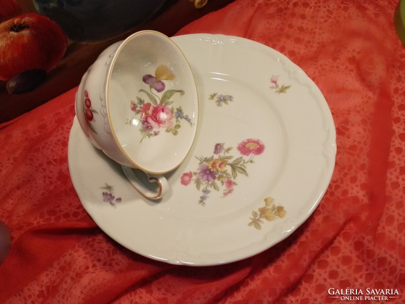 Porcelain tea and coffee set.