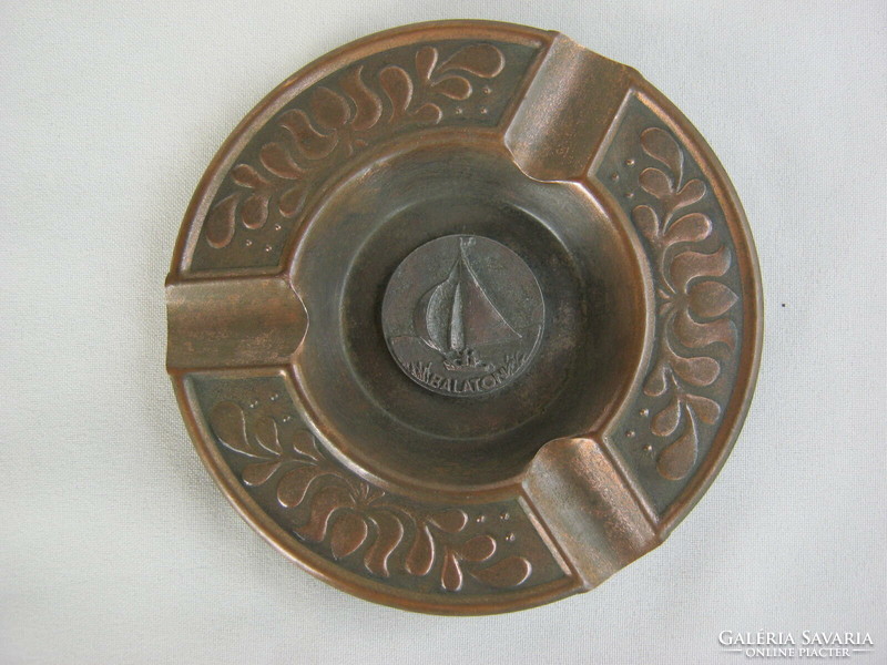 Balaton memorial copper ashtray ashtray