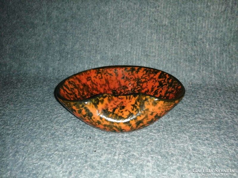 Tófej artisan ceramic ashtray - 15*13 cm (a4)