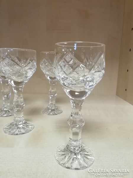 Crystal brandy glass set