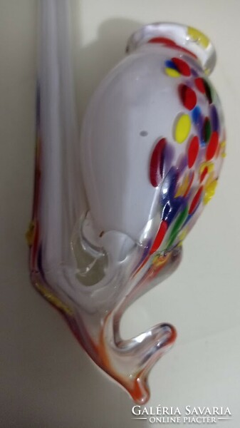 Decorative Murano glass pipe, glass pipe, decorative glass