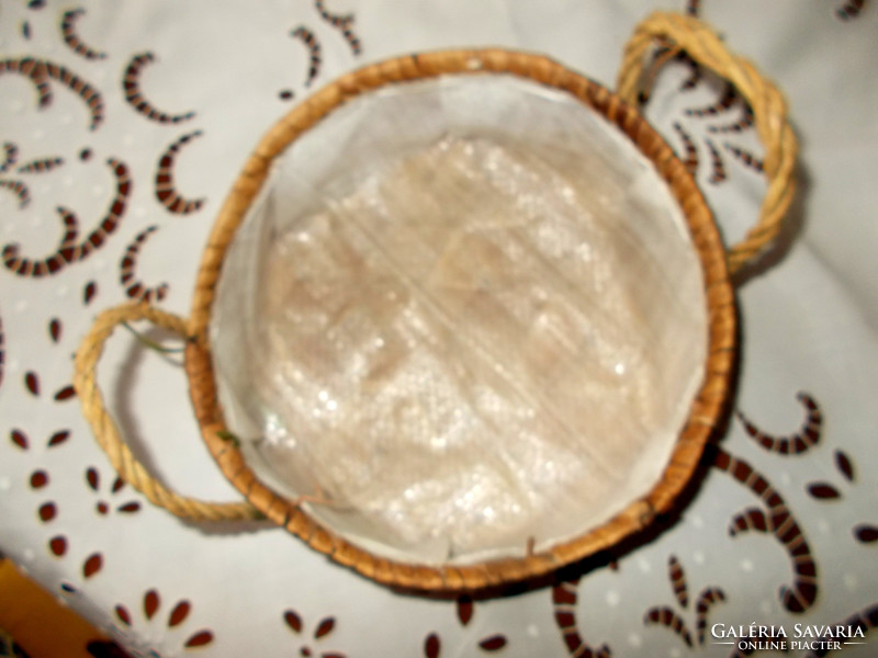 Gyekyny bread and scone basket, offering. 24X9 cm