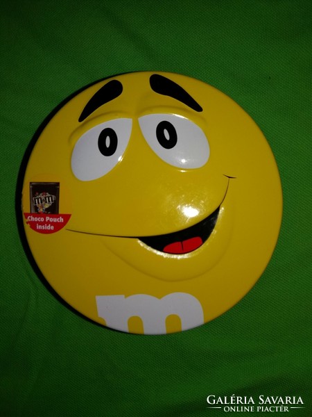 Retro metal plate plate goods m&m's candy metal box 13 x 6 cm as shown in the pictures