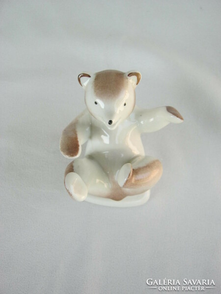Drasche Kőbányai porcelán maci medve