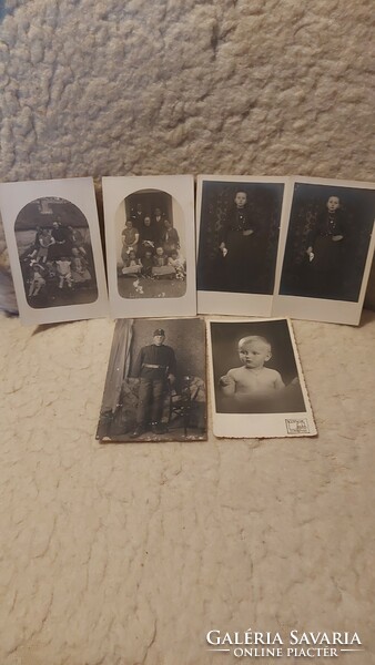 Photo postcards, old postmarked postcards