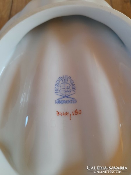 An old Herend Victoria pattern serving bowl