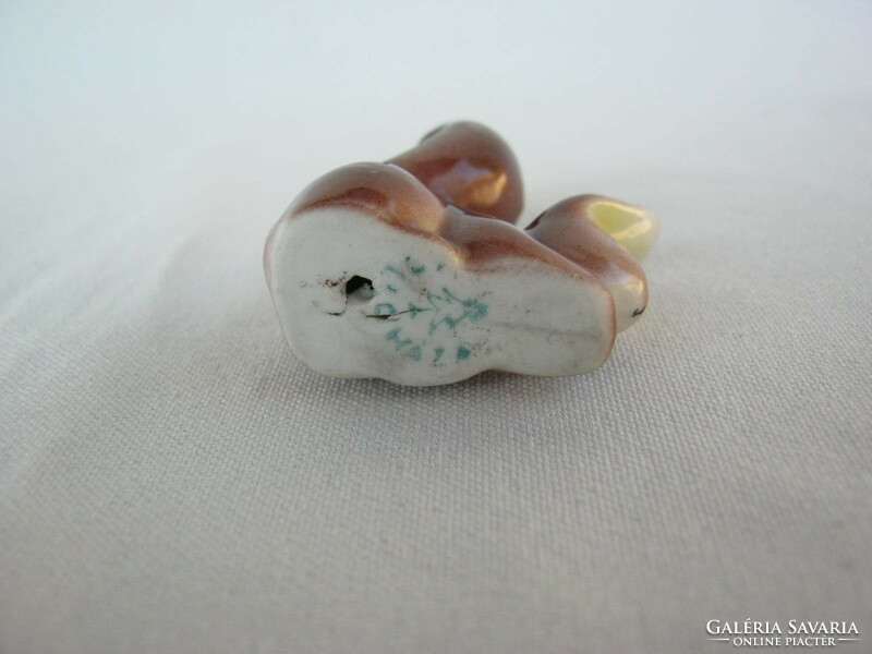Hollóházi porcelán mini mókus