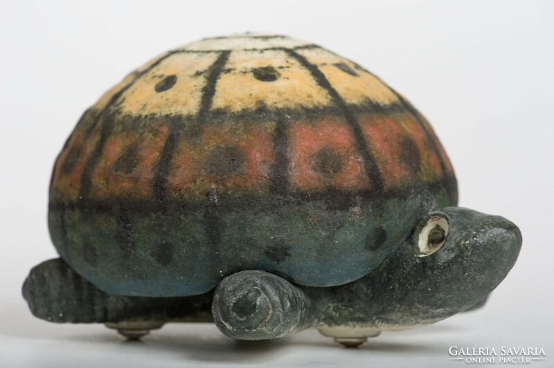 Simó Ágoston samot ceramic turtle
