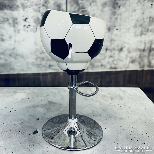 Retro, vintage design usa soccer bar stool