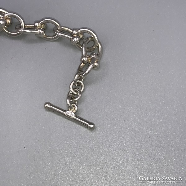 925 marked silver bracelet made of special beads