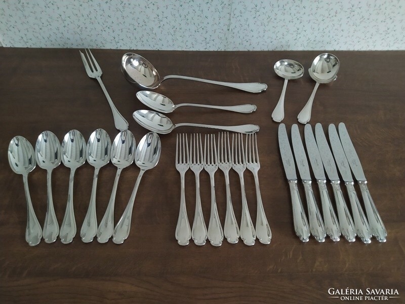 Christofle, silver-plated cutlery set