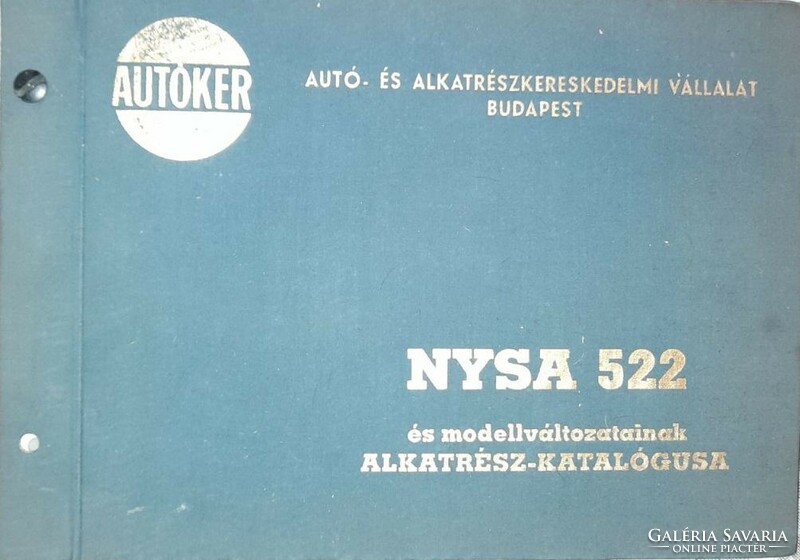 Parts catalog for Nysa 522 and model variants