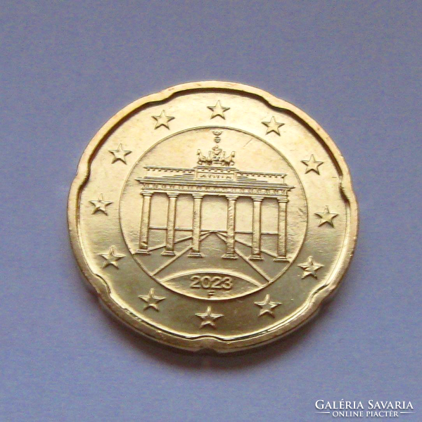 Németország - 20 Euro Cent - 2023 - Brandenburgi kapu