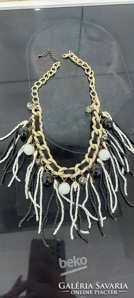 Hanging neck blue fashion jewelry