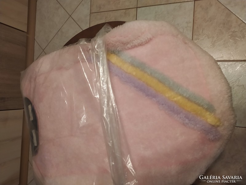 Retró fürdőszoba szőnyeg garnitúra  - Barbi rózsaszín