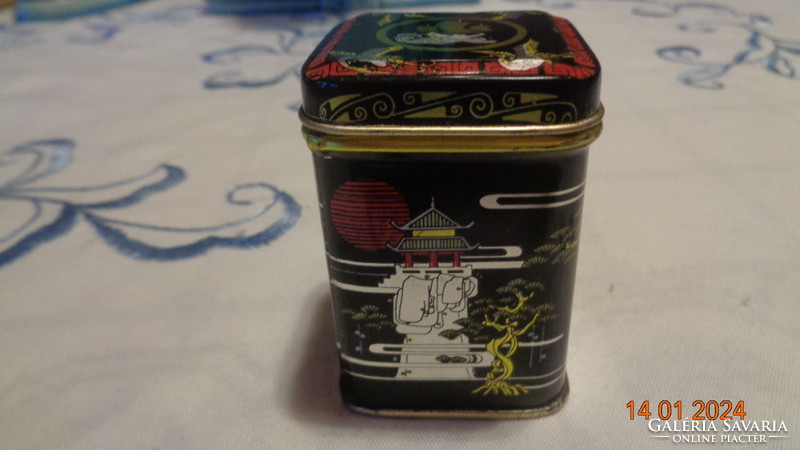 Chinese tea box, original, 4.3 x 6.2 cm