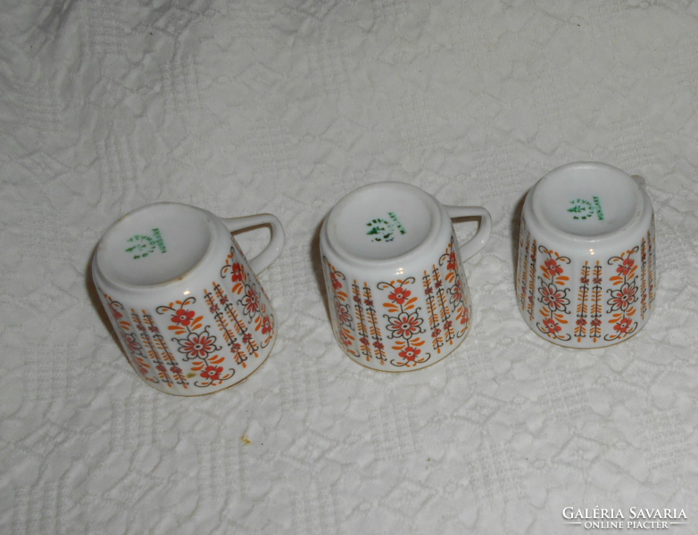3 Hólloház coffee cups for potting - the price applies to 1 piece - HUF 400/piece