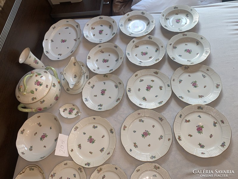 Herend Eton pattern dinner set for 6 people, in perfect undamaged condition