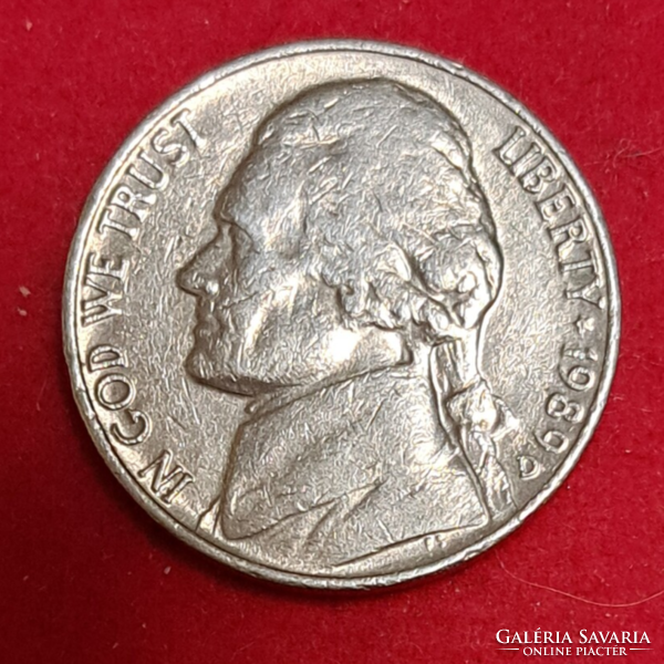 1980 USA 5 cent D  (883)