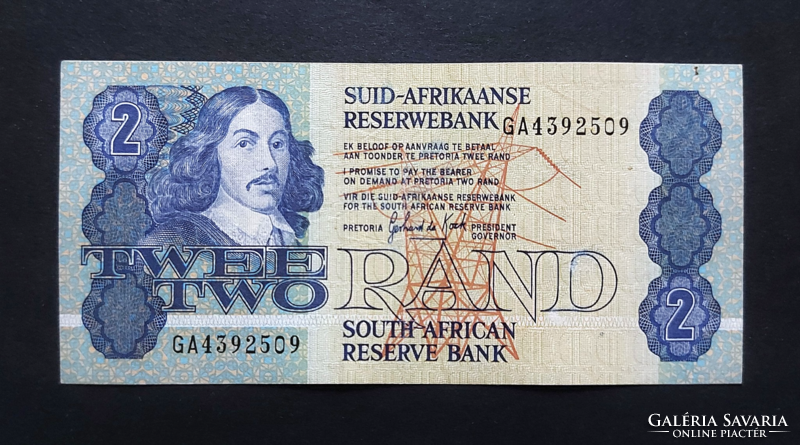 Dél Afrika 2 Rand 1981, VF+
