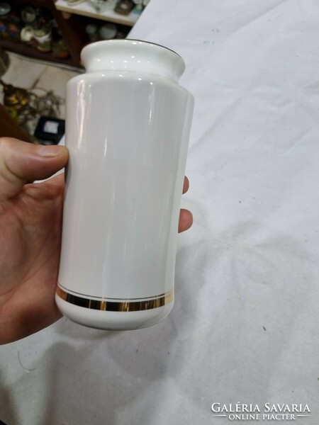 Japán aranyozott porcelán váza
