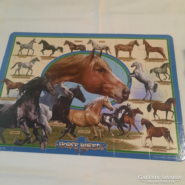 T.S.Shure puzzle Horse Breeds