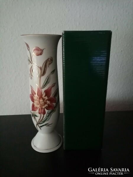 Zsolnay porcelain vase with gift box