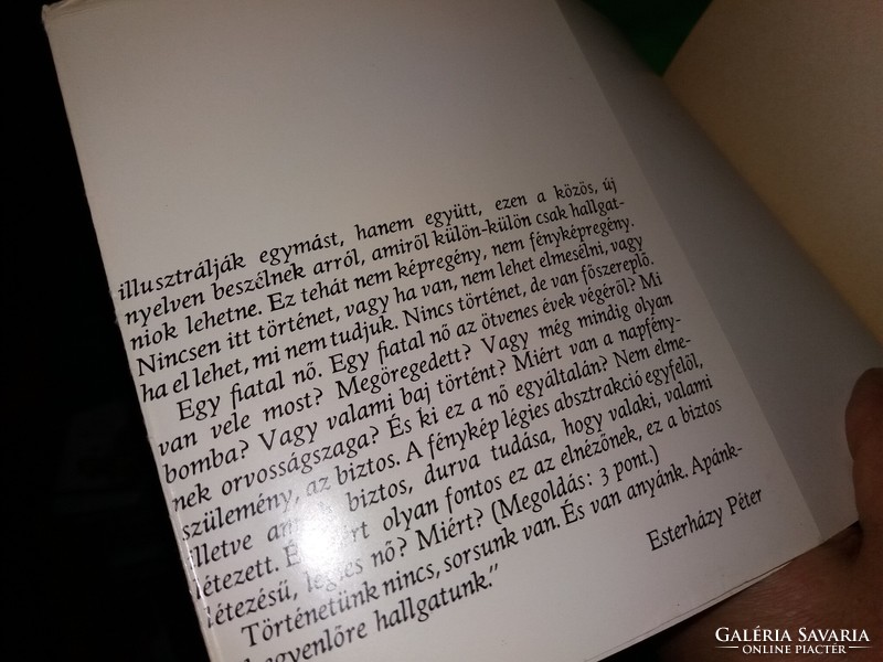 1989.Esterházy Péter - Czeizel Balázs : Biztos Kaland képes könyv képek szerint MAGVETŐ